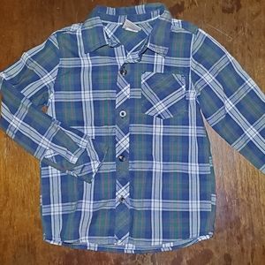 Boys button down long sleeve dress shirt